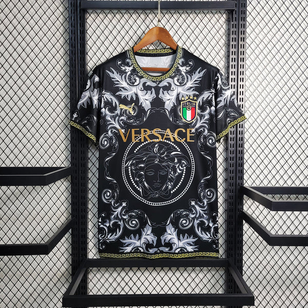 ITALY 2023 'CONCEPT' VERSACE (BLACK) HOME SHIRT