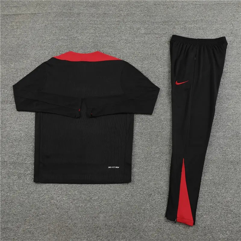 PORTUGAL BLACK TRAINING TRACKSUIT 24/25