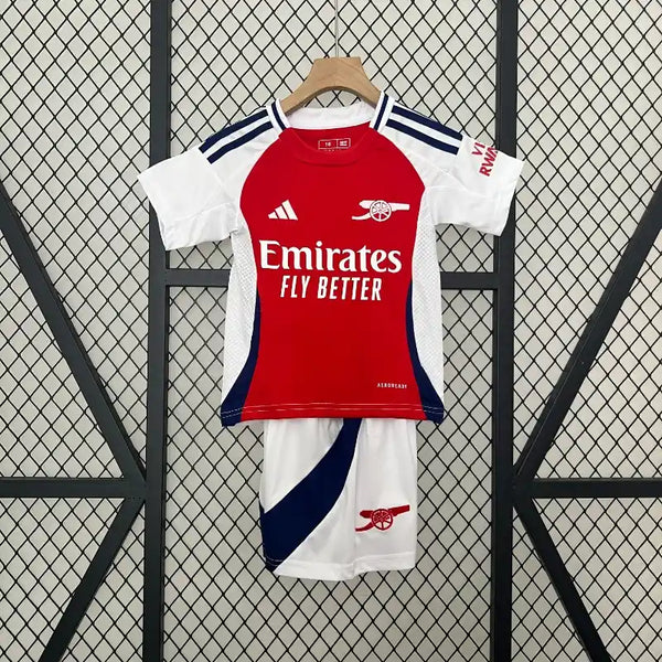 Arsenal Home 24/25 Kids Home Kit Set