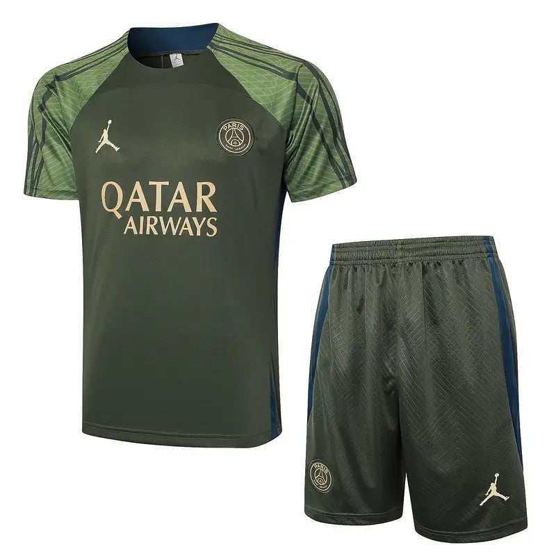 PSG Army Green Training Suit 2024/2025