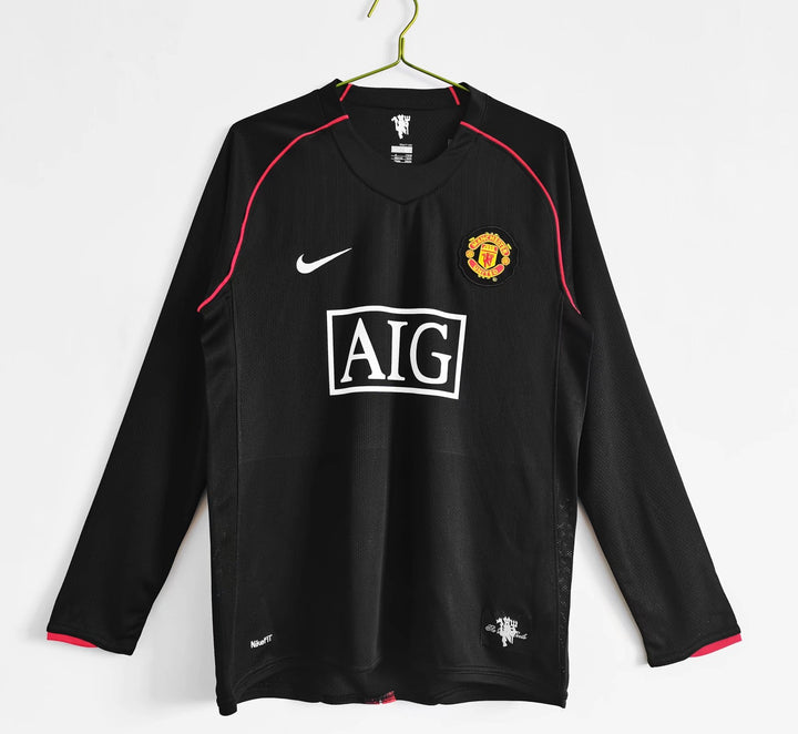 MANCHESTER UNITED 2007/2008 Away Kit – Long Sleeves