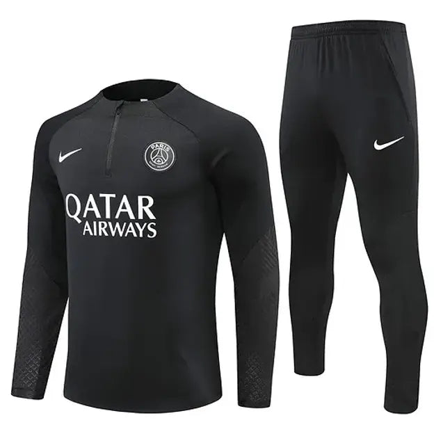 PSG FULL BLACK TRAINING TRACKSUIT 24/25