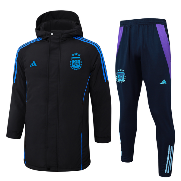 Argentina Black Jacket + Track Pants