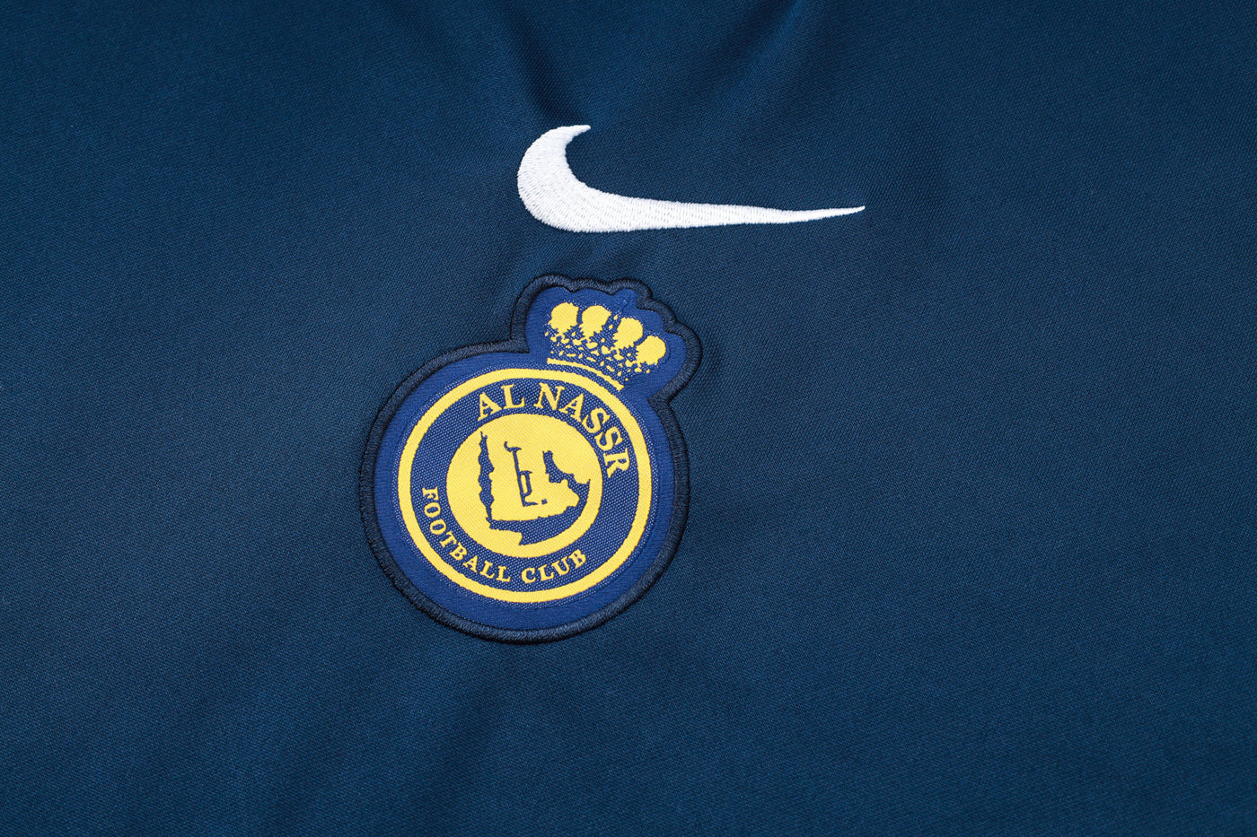 Al Nassr Dark Blue Tracksuit Half Zip