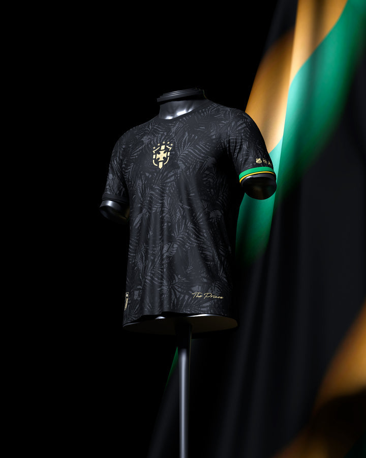 The Prince Neymar Jr 10 Black Football Shirt - 2023/2024