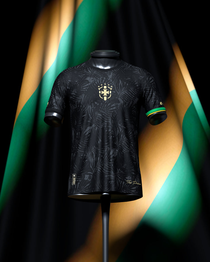 The Prince Neymar Jr 10 Black Football Shirt - 2023/2024