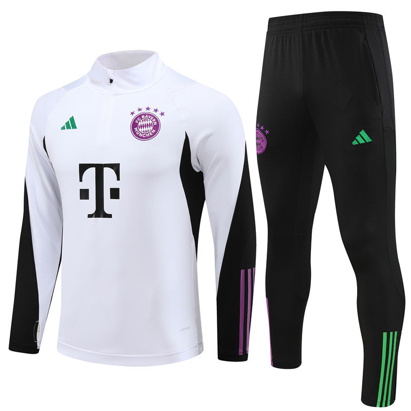 Bayern Munich White 23/24 Tracksuit