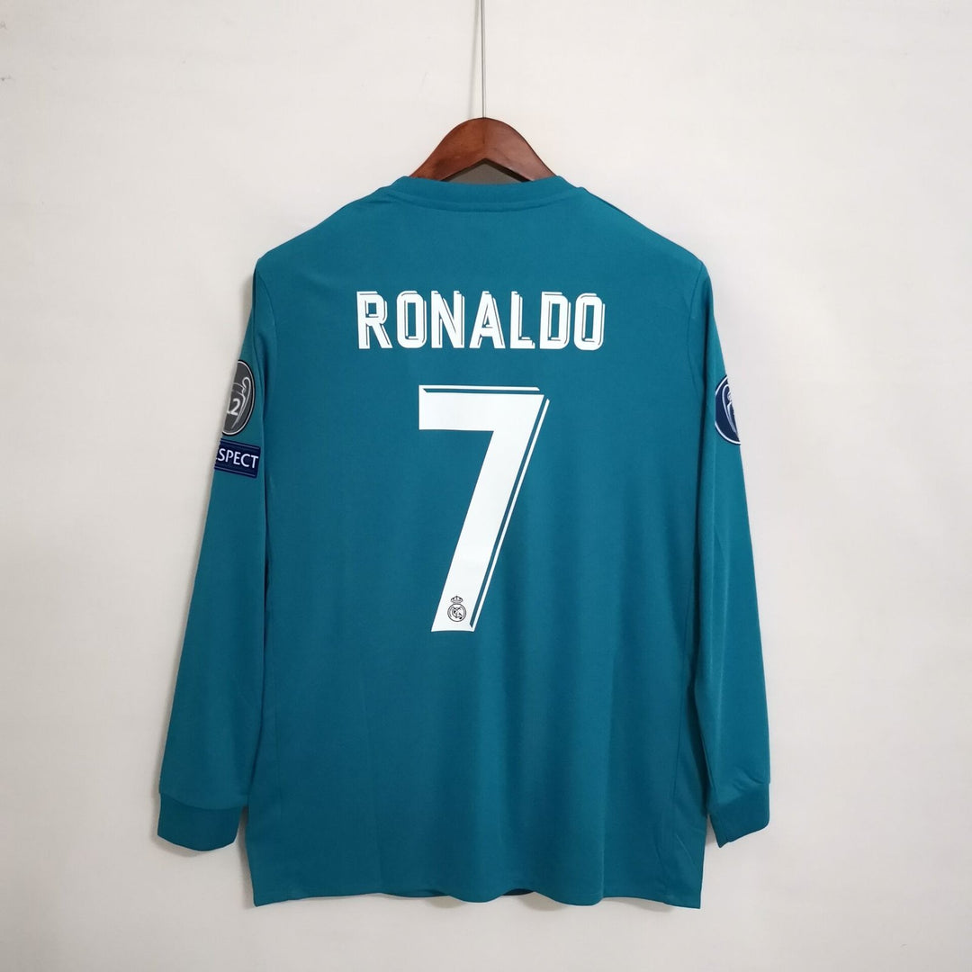 REAL MADRID RETRO 2017/2018 THRID KIT - Long Sleeve