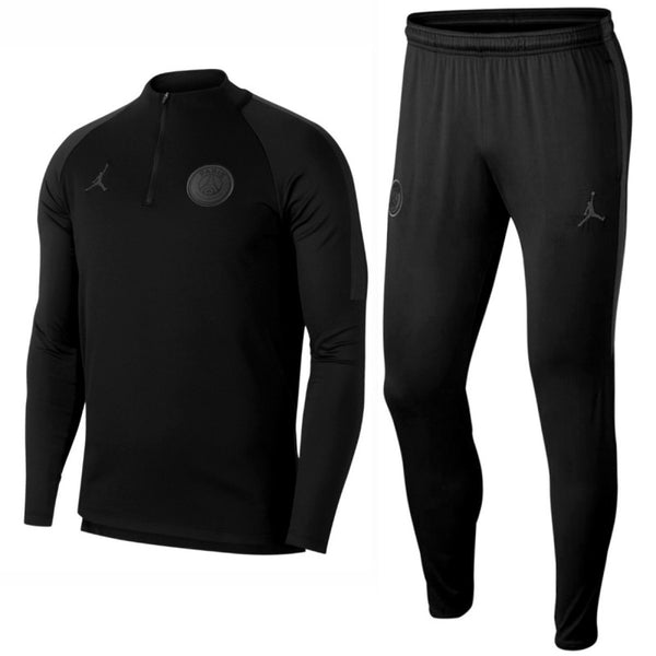 Jordan x PSG black training tracksuit 2018/19